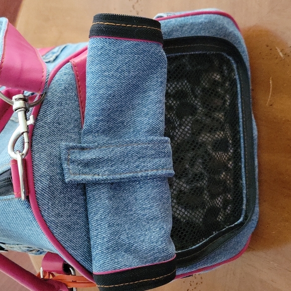 DOGGYDOLLY USA DENIM JEANS (LEVIS) PET CARRIER - Picture 2 of 16